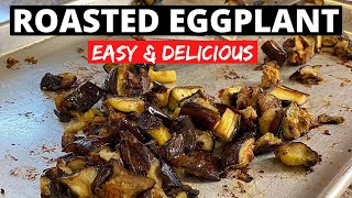 Roasted Eggplant (Aubergine) In Oven | Easy Vegan Recipe