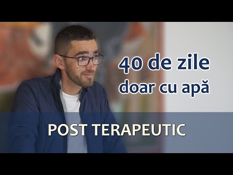 Therapeutic fasting - 40 days with water only | Cezar Elisei [SUBTITLED]