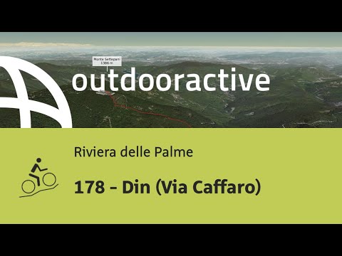 Mountain bike in Riviera delle Palme: 178 - Din (Via Caffaro)