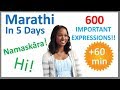 Learn Marathi In 5 Days Conversation For Beginners