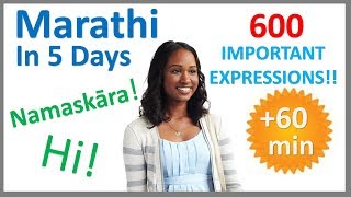 Learn Marathi in 5 Days - Conversation for Beginne