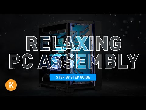 We Built a Liquid-Cooled PC in Lian Li O11D EVO XL | Relaxing Step-By-Step Installation Guide