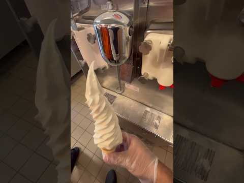 BK POV: A Tall Ice Cream Cone At Burger King