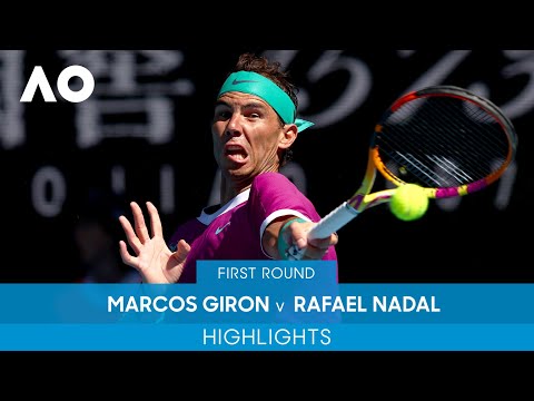 Marcos Giron v Rafael Nadal Highlights (1R) | Australian Open 2022
