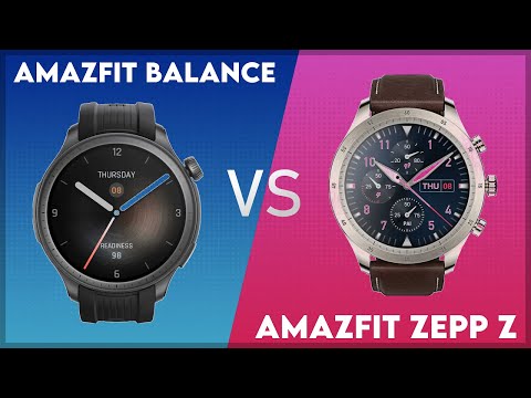 Amazfit Balance vs Amazfit Zepp Z Comparison