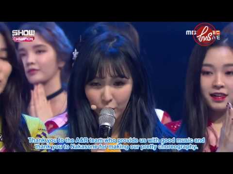 [ForVelvetSubs] 170208 Show Champion: 'Rookie' 2nd Win - Red Velvet (eng)