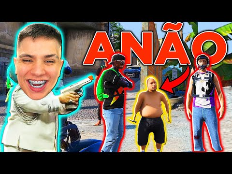 VIREI UM ANÃO no GTA RP 😂 (Paulinho o LOKO)