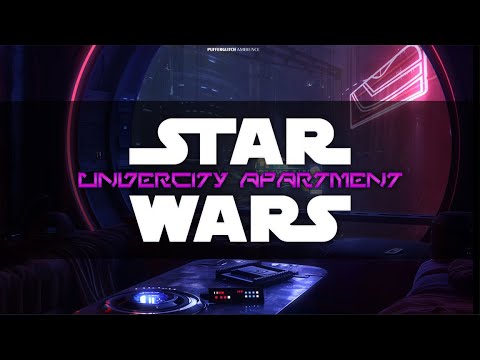Undercity Apartment - Star Wars Ambience (Relaxing / ASMR / Sleep / RPG Setting)