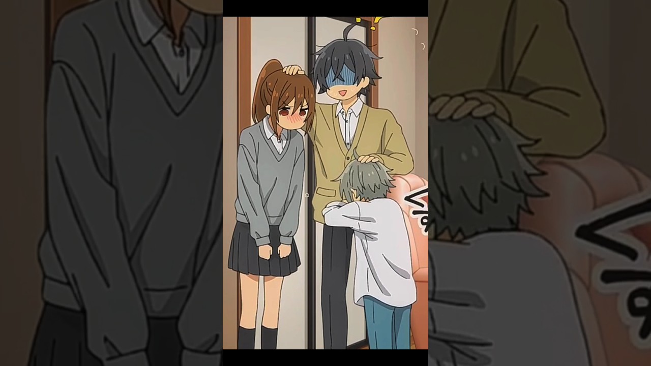 Hori-san le regaña a su hermano 😶🤣 (Doblaje Latino) #Shorts   #anime  #horimiya