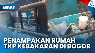 Kondisi Terkini Lokasi Kebakaran Maut Di Bogor Tengah, Dinding Nyaris Roboh Imbas Ledakan