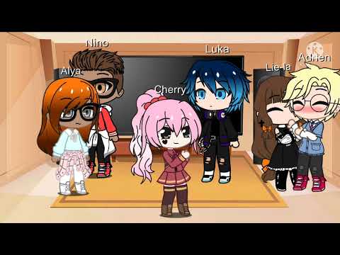 (Part_I)React to future Marinette as Jennie // Chloe as Rosé and Kagami as Lisa||