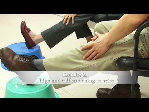 影片：Stretching exercise for the elderly (Lower limbs)