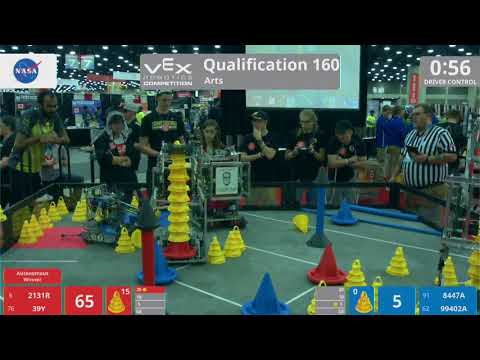 2018 VRC Arts Q160 - 2131R 39Y vs 8447A 99402A - 119 to 33