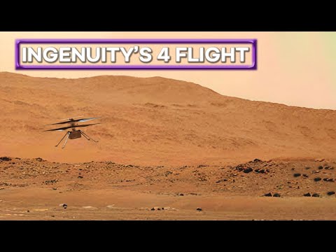 Helicopter Ingenuity s 4 Flight On Mars