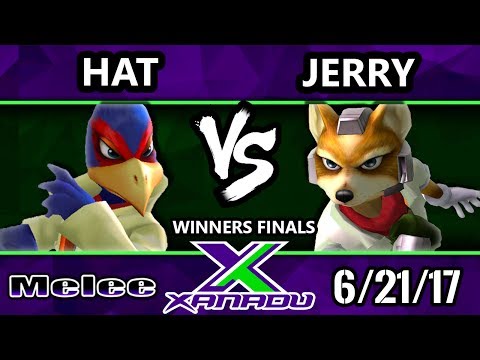 S@X 207 - Hat (Falco) Vs. Jerry (Fox) - Smash Melee Winners Finals - SSBM