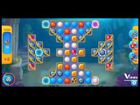 Fishdom. 9466 level no boosters and diamonds. 13 moves