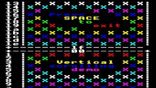 MODE 2 Scrolling Demo