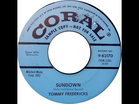 TOMMY FREDERICKS & GROUP  SUNDOWN
