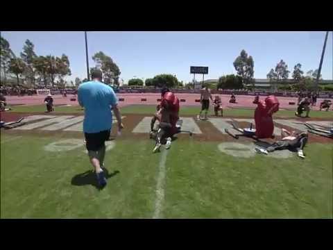 2012 CrossFit Games - Sprint/Rope-Sled: Men, Heat 3