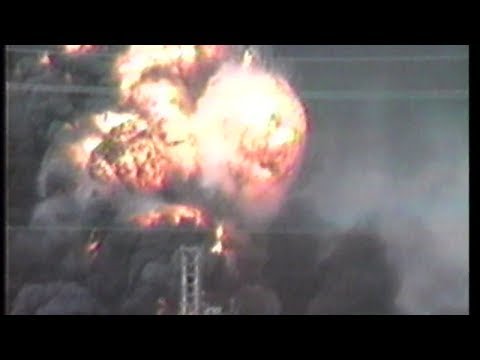 Huge explosion and fire killed 23 people, October 23, 1989
