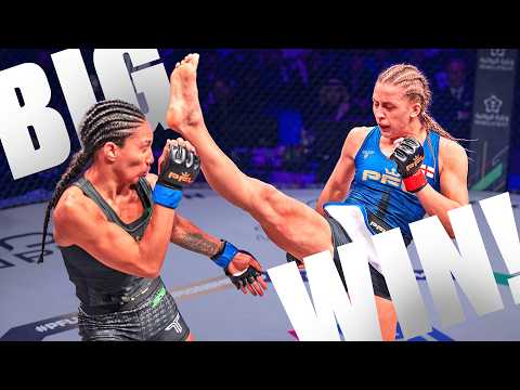 NO COMMS FLYWEIGHT FINAL! | Dakota Ditcheva v Taila Santos | Full Fight | PFL 2024 Championship