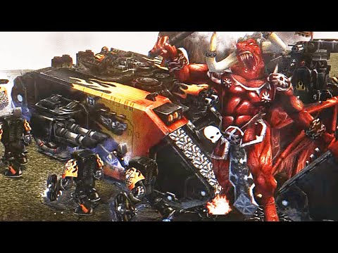UNIFICATION MOD 2022 ► Legion of the Damned vs Chaos! - Warhammer 40.000: Dawn of War: Soulstorm