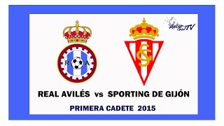 preview picture of video 'Asturgoltv / Real Avilés - Real Sporting de Gijón / 1ª Cadete 10/1/2015'