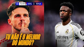 O DIA QUE O DECLAN RICE AMASSOU O REAL MADRID 