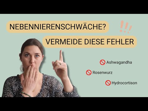 Nebennierenschwäche behandeln: Der EINE FEHLER, den du vermeiden musst