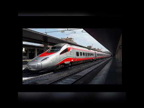 Annuncio Treno Alta Velocità Frecciargento 8526, da Roma Termini a Bolzano.