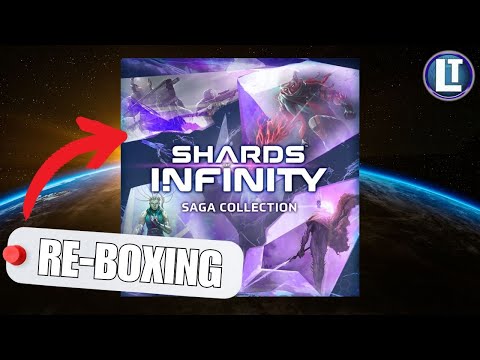 RE-boxing The Exciting Card Game: SHARDS OF INFINITY - YouTube