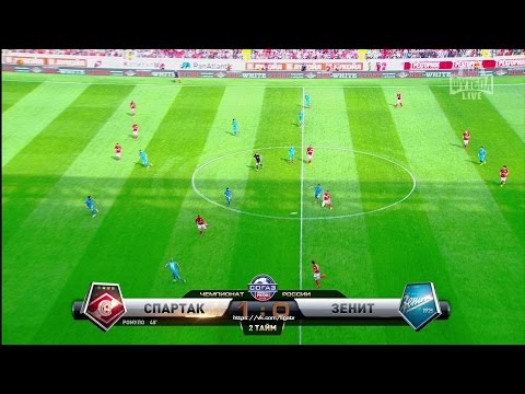 Romulo's goal. Spartak vs Zenit | RPL 2014/15