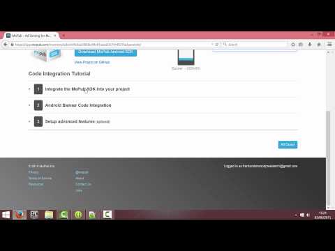 C | Android Cocos Helper Setting Up MoPub