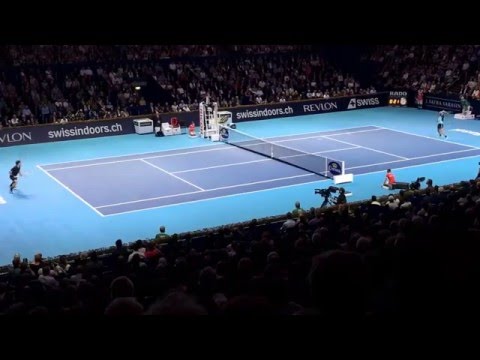 Federer - Nadal | Final Swiss Indoors Basel 2015 | Break Point 1st Set