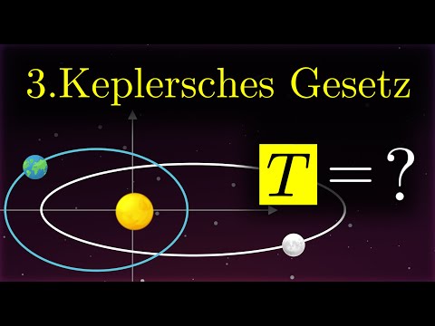 einfache Beispiele zum 3.Keplerschen Gesetz! (Physik)