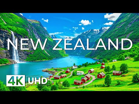 Wonders of New Zealand – Breathtaking Southern Alps, Hidden Fjords & Alpine Lakes in 4K