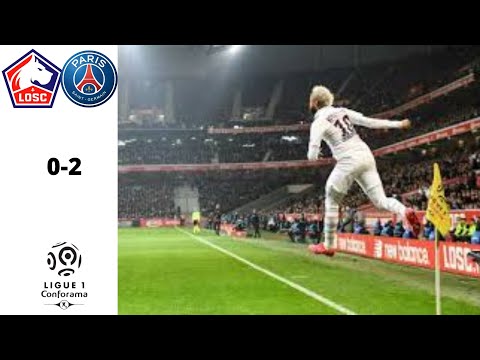 LILLE-PSG 0-2 J21 DE L1