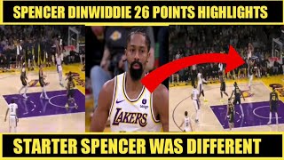 STARTER Spencer was DIFFERENT | Dinwiddie Highlights Vs. Pacers