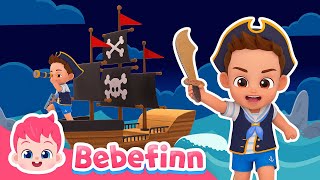 I&#39;m a Pirate 🏴‍☠️ | EP64 | Captain Hero Brody | Bebefinn Sing Along2 | Nursery Rhymes &amp; Kids Songs