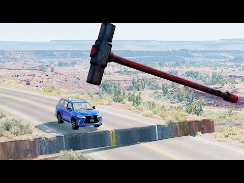 Mobil Vs Hammer #3 - BeamNG Drive