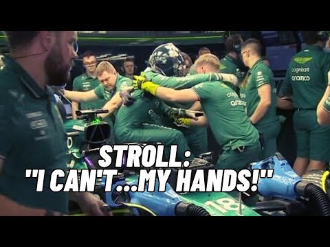 Lance Stroll struggles to steer and get out of the car - Bahrain GP 2023 | F1nal Lap