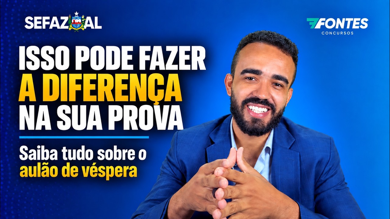 Aulão de Véspera SEFAZ AL