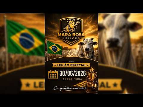 MARA ROSA LEILÕES - GOIÁS - LEILÃO ESPECIAL DE GADO DE CORTE 30/06/2026