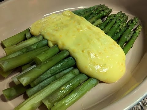 Asparagus with Maltaise Sauce Recipe • A Great Classic! - Episode 438
