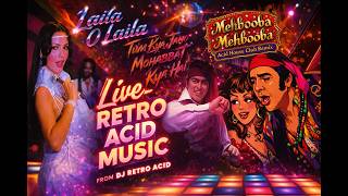 Download lagu LIVE 🔴 Retro Acid Music Mix | Bollywood Disco & Acid House | DJ Retro Acid mp3