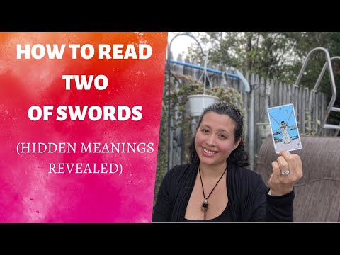 TWO OF SWORDS TAROT MEANING & symbolism (Includes reversed meanings & astrology)