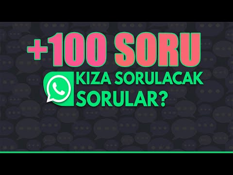 Kıza Sorulacak Sorular - Sevgiliye Sorular