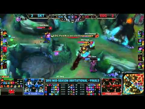 SKT VS EDG G5