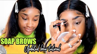 HOW TO: AFFORDABLE PERFECT FLUFFY SOAP BROW ROUTINE FOR BEGINNERS! | cassiekaygee