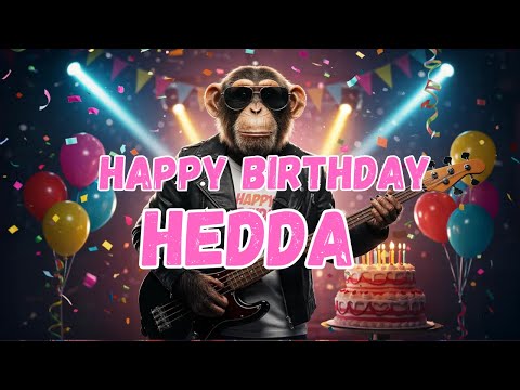HEDDA Happy Birthday Song - Happy Birthday to Hedda
